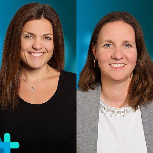 Jessica Rehbock und Simone Fiedler, Beraterinnen für Stellenangebote Angiologie